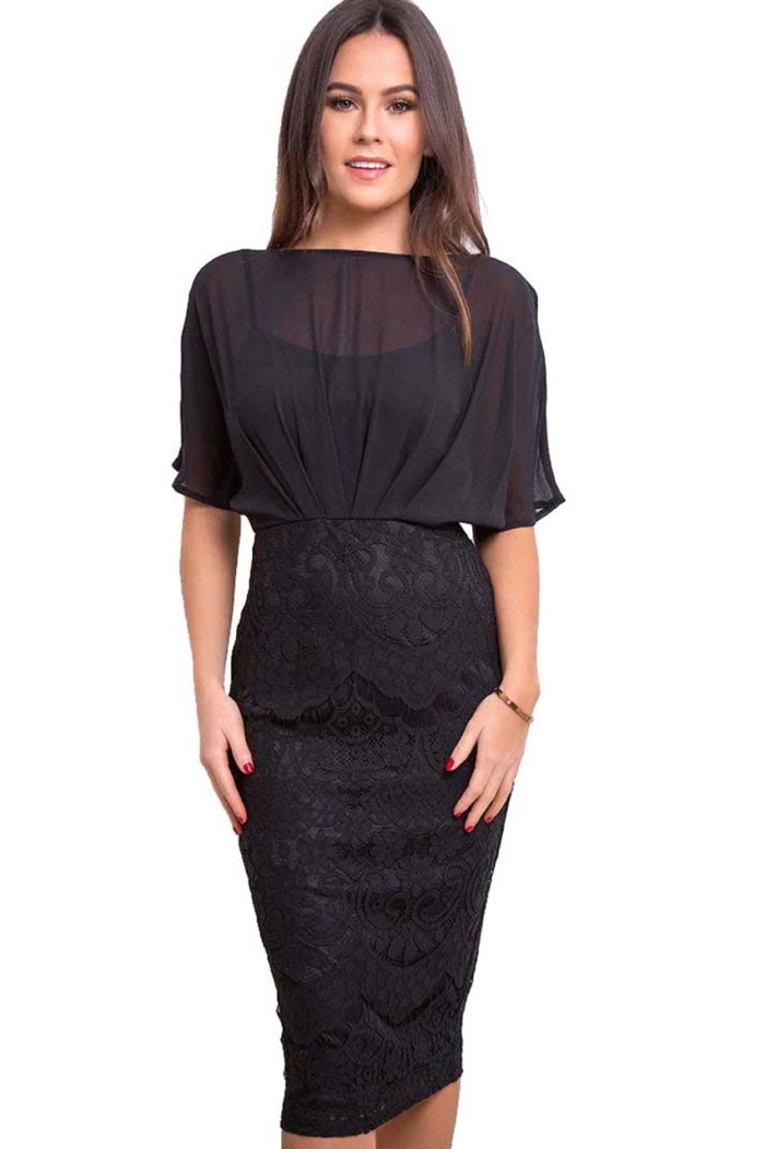 chic cocktail φόρεμα lbd Palma