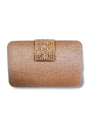 vintage '30s glam glitter clutch