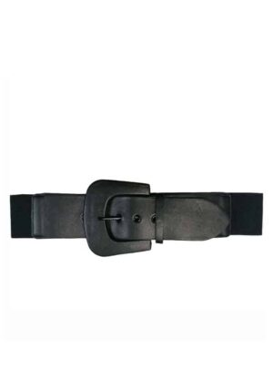 vintage 70s ελαστική ζώνη black Casey