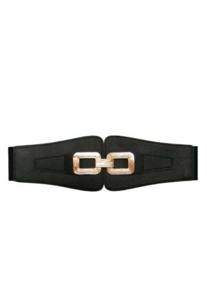 vintage 70s ελαστική ζώνη black Jennie