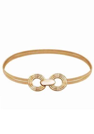 double elastic ζώνη Melody gold