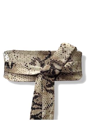 japanese υφασμάτινη ζώνη Obi snakeskin