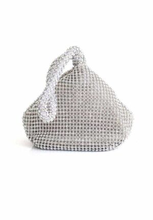 glam 20s πουγκί silver