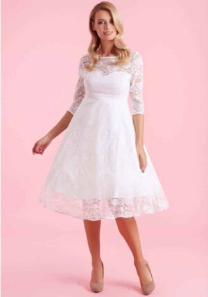 vintage bridal λευκό φόρεμα δαντέλα