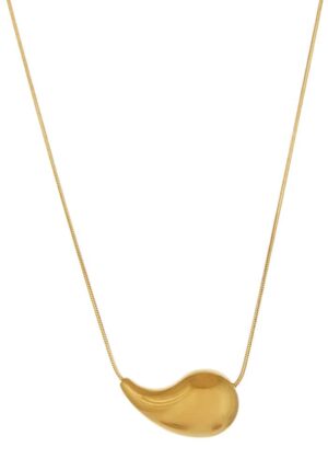 κολιέ ατσάλι stagona gold 2
