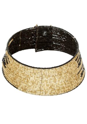 boho luxe κολιέ τσόκερ Iman χρυσό