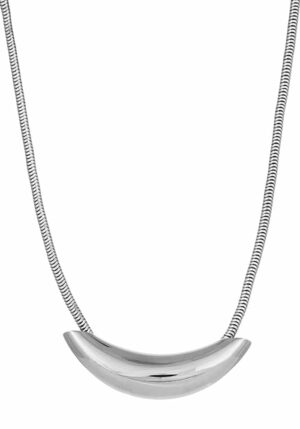 minimal κολιέ με μοτίφ silver