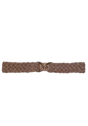 glam lurex ελαστική ζώνη rosegold
