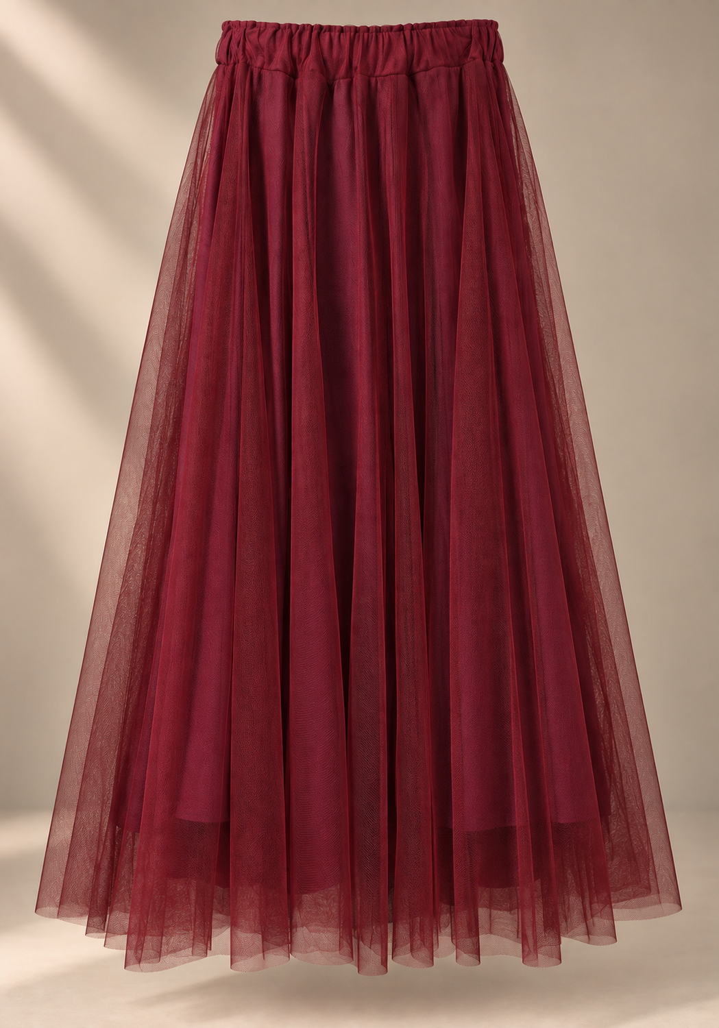 φούστα tutu τούλι Poeme μπορντώ cherry