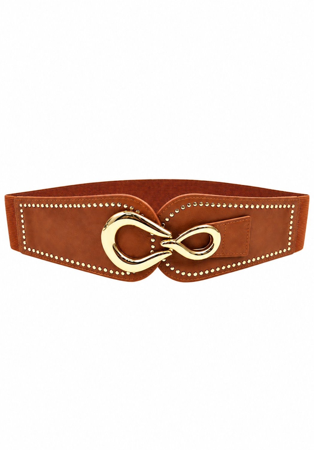 retro φαρδιά ζώνη Infinity tabac