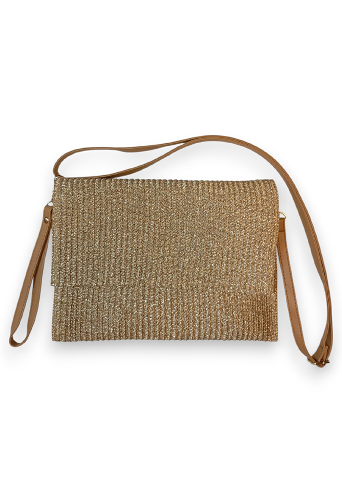 boho luxe φάκελος Nami χρυσό
