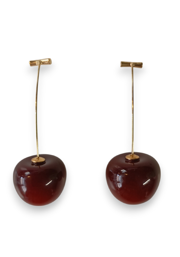 funky σκουλαρίκια Cherries