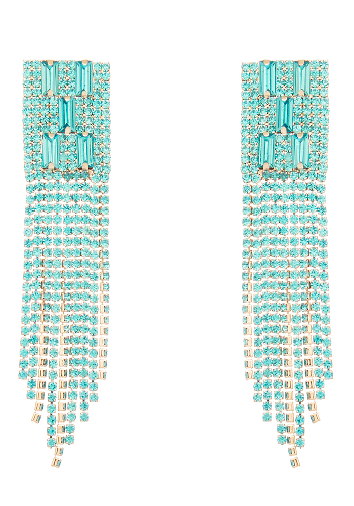 glam σκουλαρίκια Victoria aqua