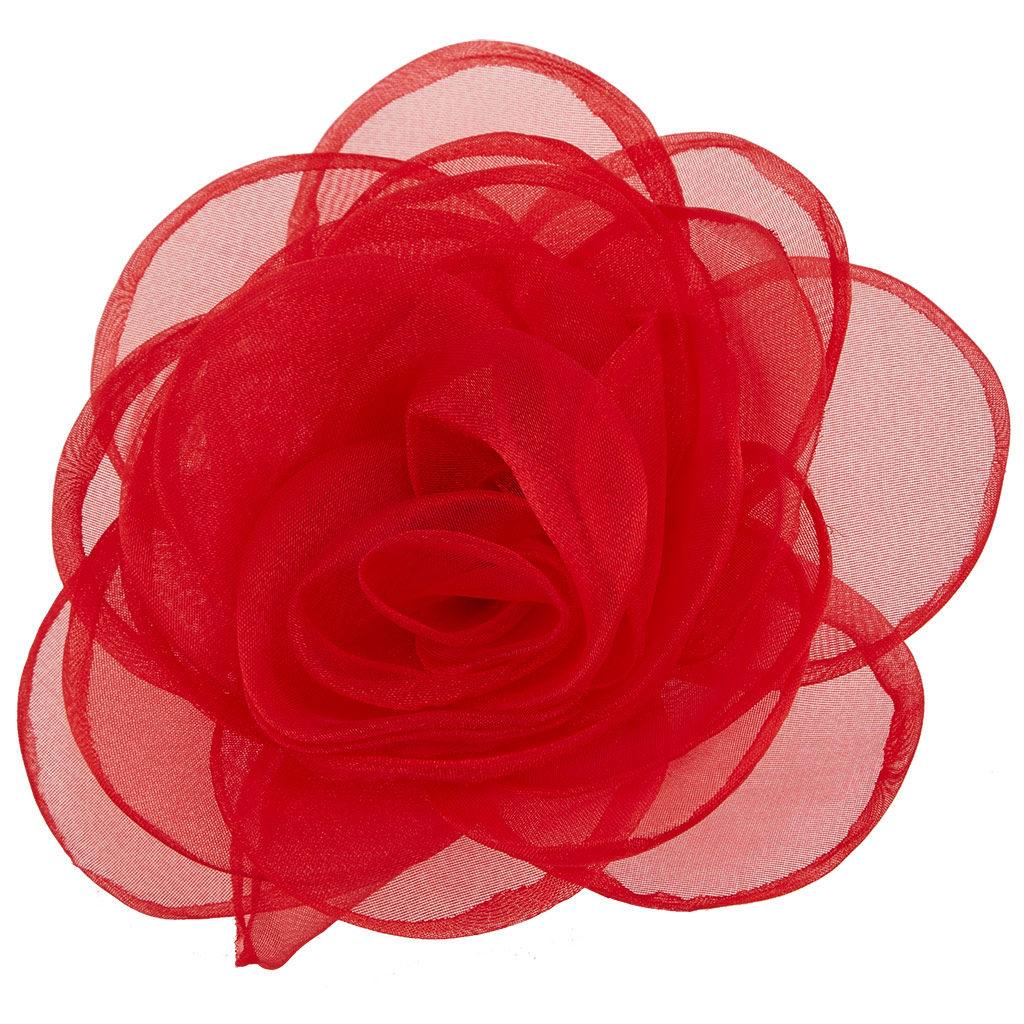 vintage μπουτονιέρα λουλούδι Rose κόκκινο