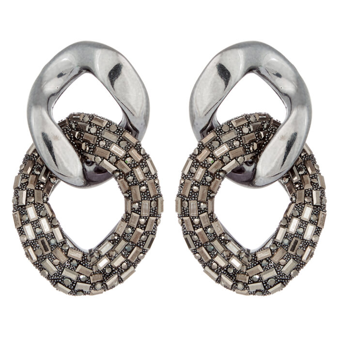 σκουλαρίκια χειροποίητα κρύσταλλα Night