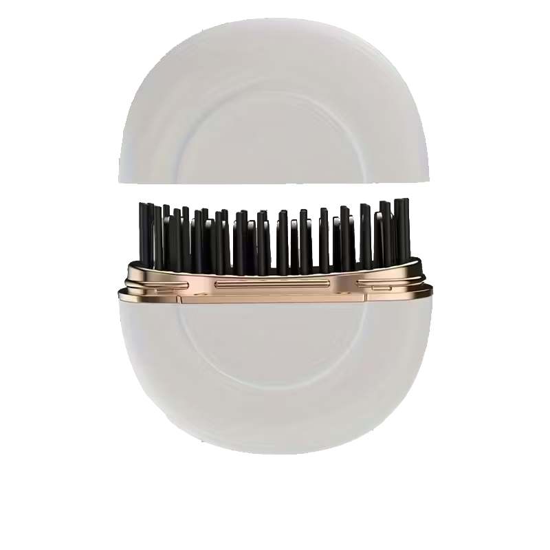 viral ασύρματη φορητή χτένα ισιώματος Rapunzel λευκό