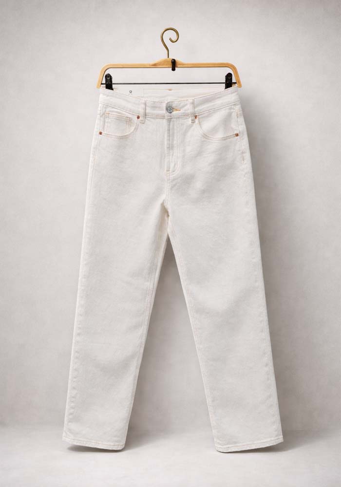 τζην παντελόνι 5 pocket Fifi εκρού