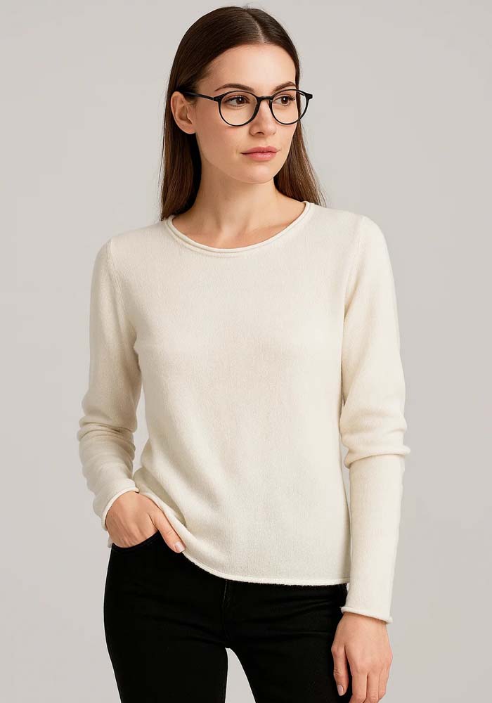 basic απλό πλεκτό Terry λευκό