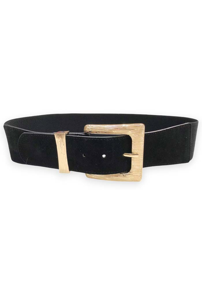 suede ελαστική ζώνη Amy μαύρο