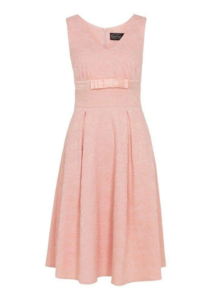 vintage μπροκάρ φόρεμα Lauren