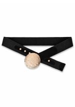 boho ελαστική ζώνη Eira μαύρο