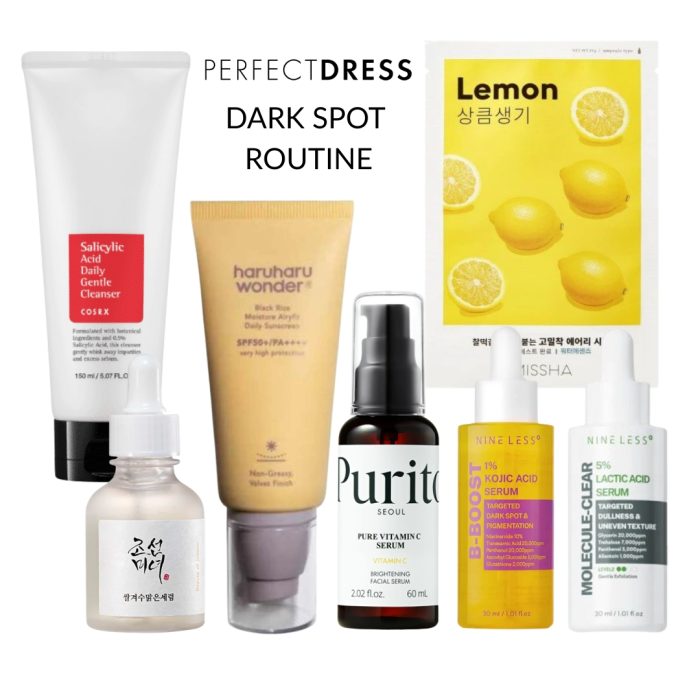 Korean Dark Spot Routine – Glow & Tone