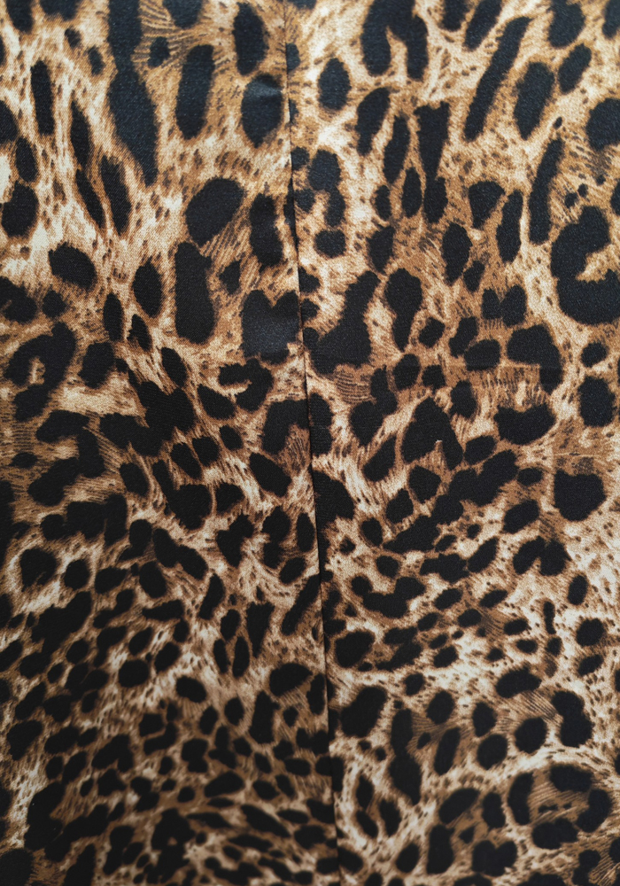 PerfectDress.gr plus size silk feel φόρεμα Beliz leopard - 4